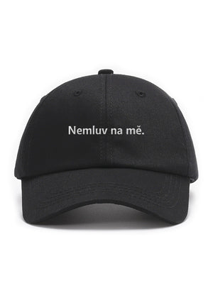 Nemluv na mě - Čapkov.cz kšiltovka – main non-washed