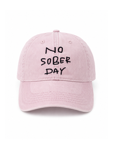 No Sober Day - Čapkov.cz washed kšiltovka-hat-Capkov-Capkov
