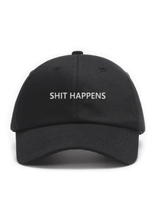 SHIT HAPPENS - Čapkov.cz kšiltovka – main non-washed
