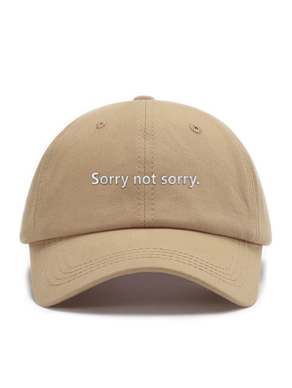 Sorry not sorry