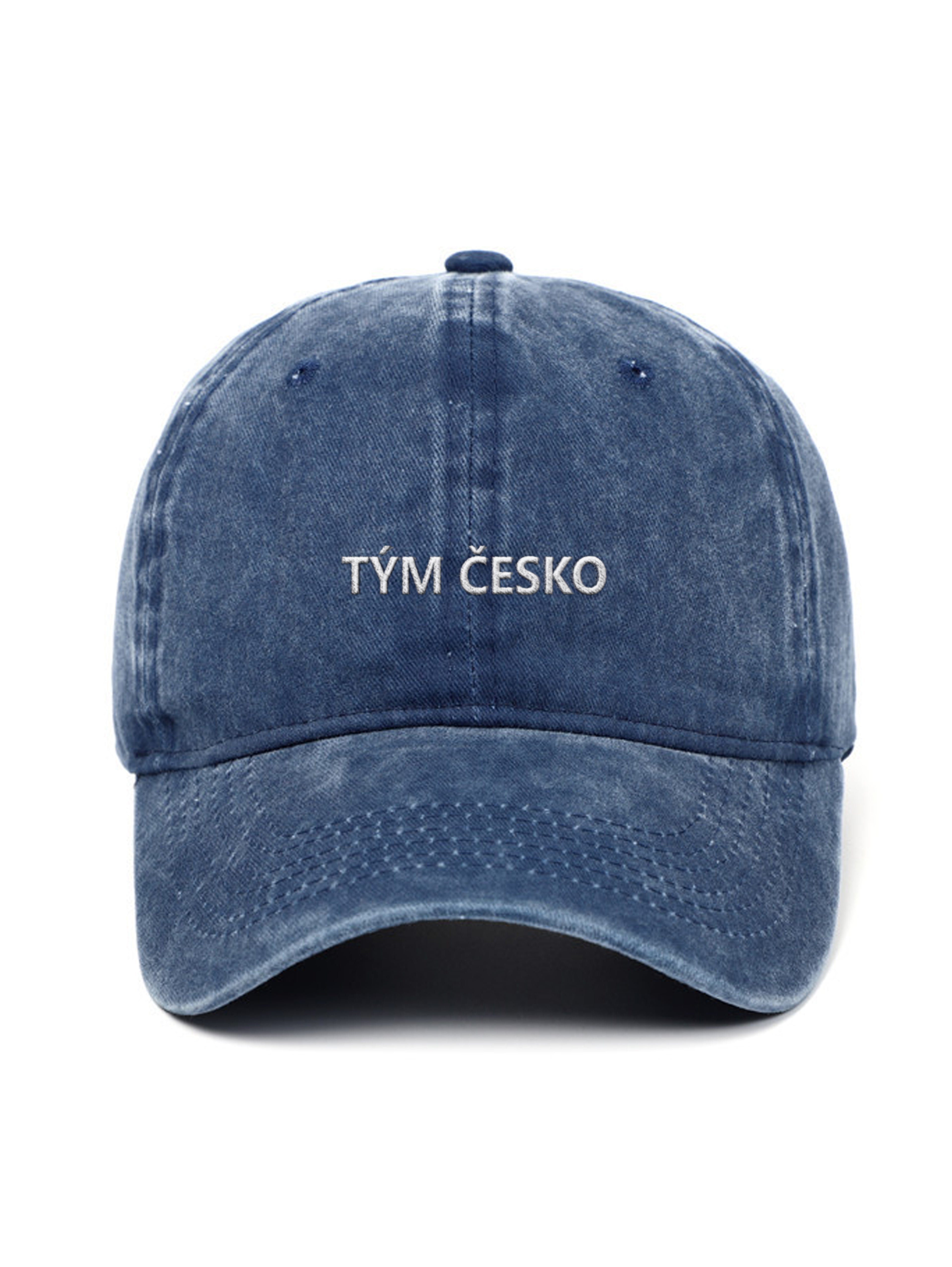 TÝM ČESKO - Čapkov.cz washed kšiltovka-hat-Capkov-Capkov