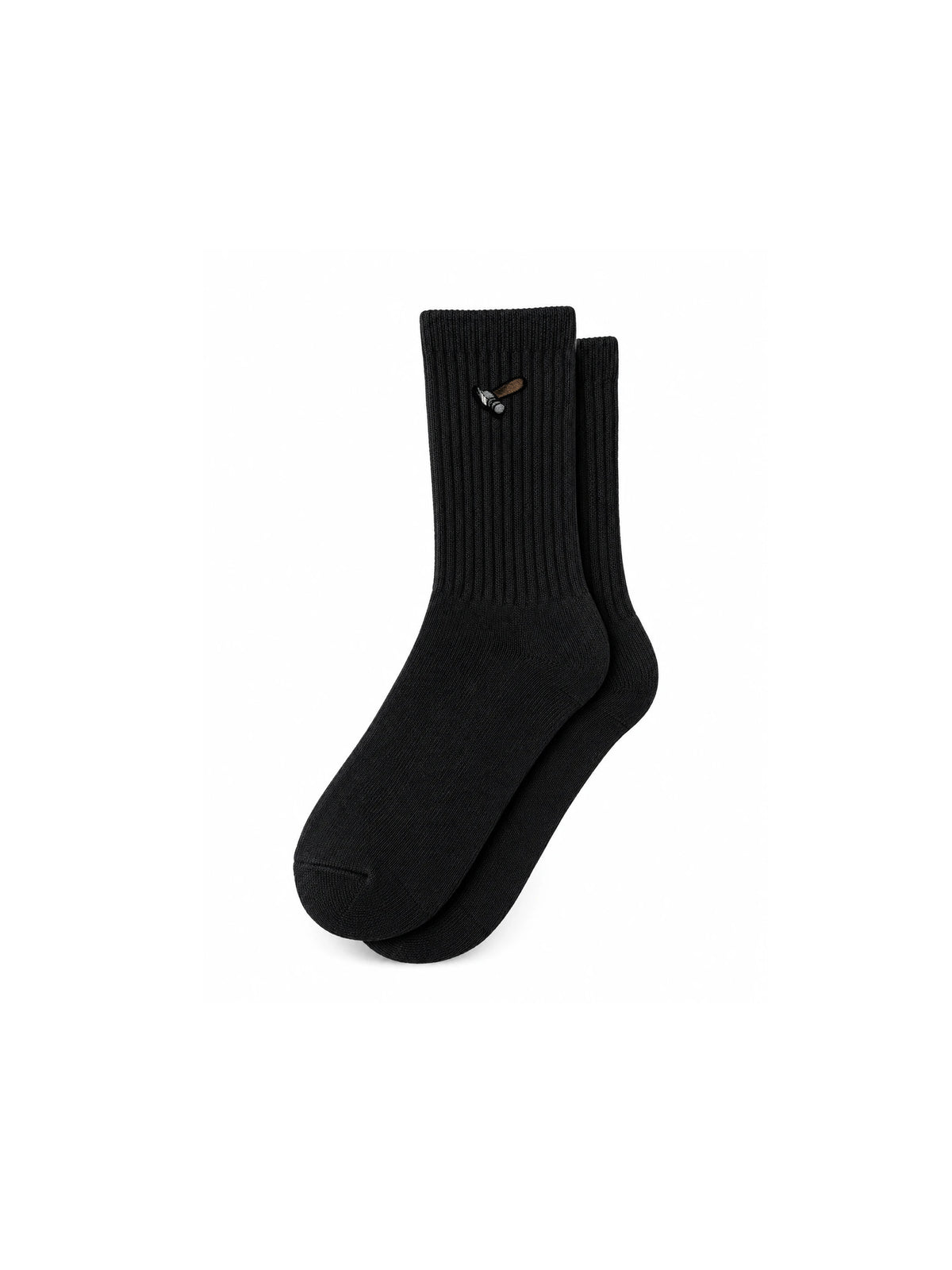 Capkov Embroidery Socks Hammer – Černá