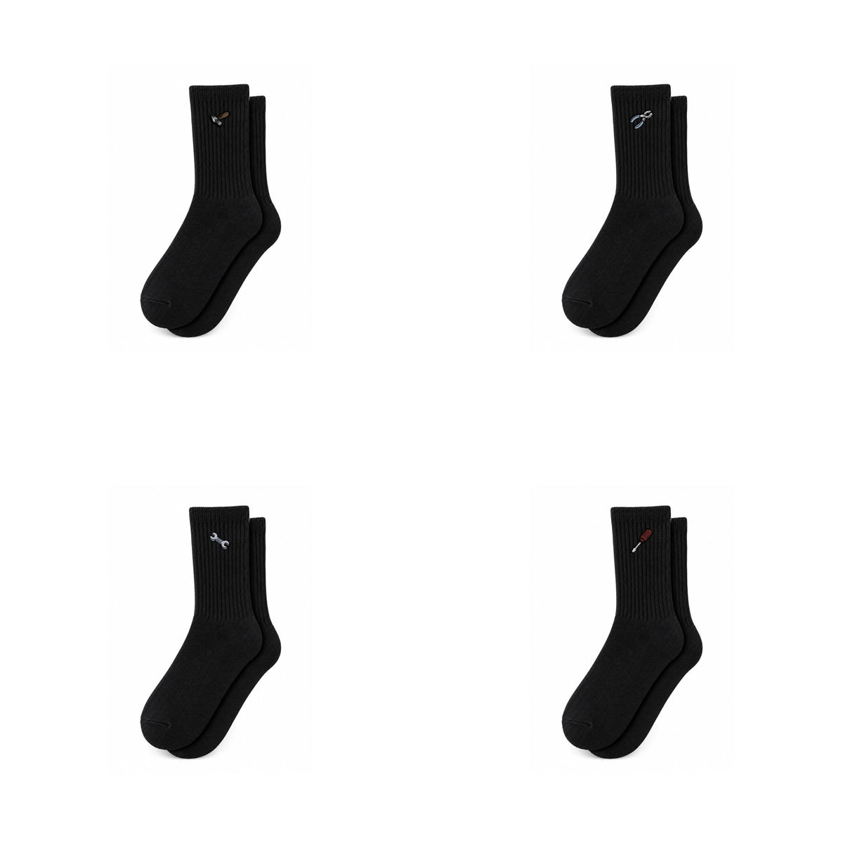 Capkov Embroidery Socks Tool Set, Černá – fotka 2 z 2