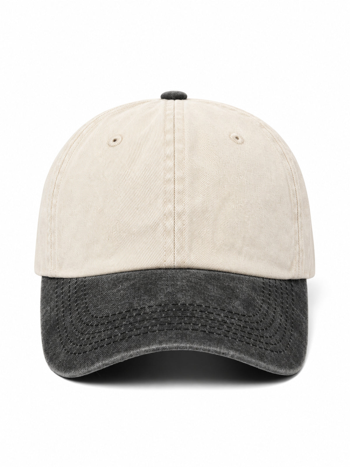 Vintage Two-Tone čapka bez výšivky - Čapkov.cz kšiltovka-Hat-Capkov-Capkov