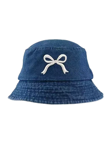 Bucket Hat Bow - Čapkov.cz klobouček