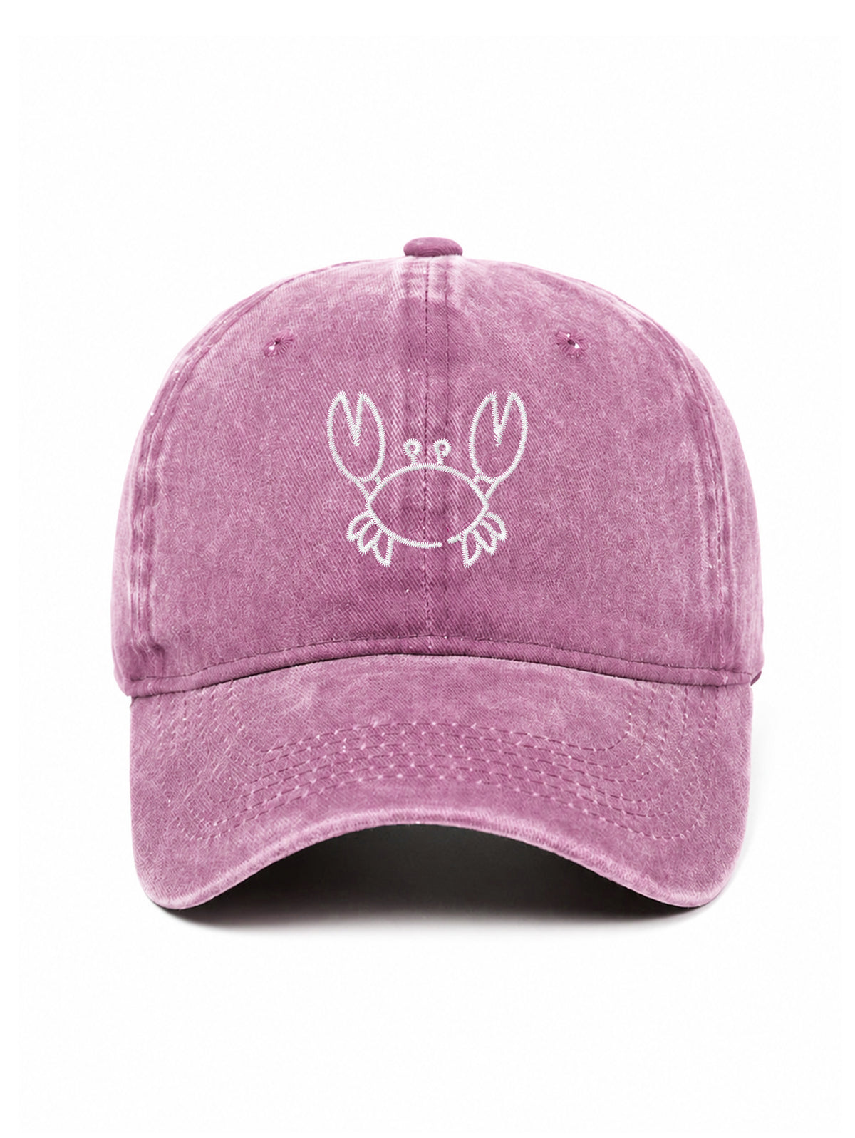 KRAB - Čapkov.cz washed kšiltovka – bílá