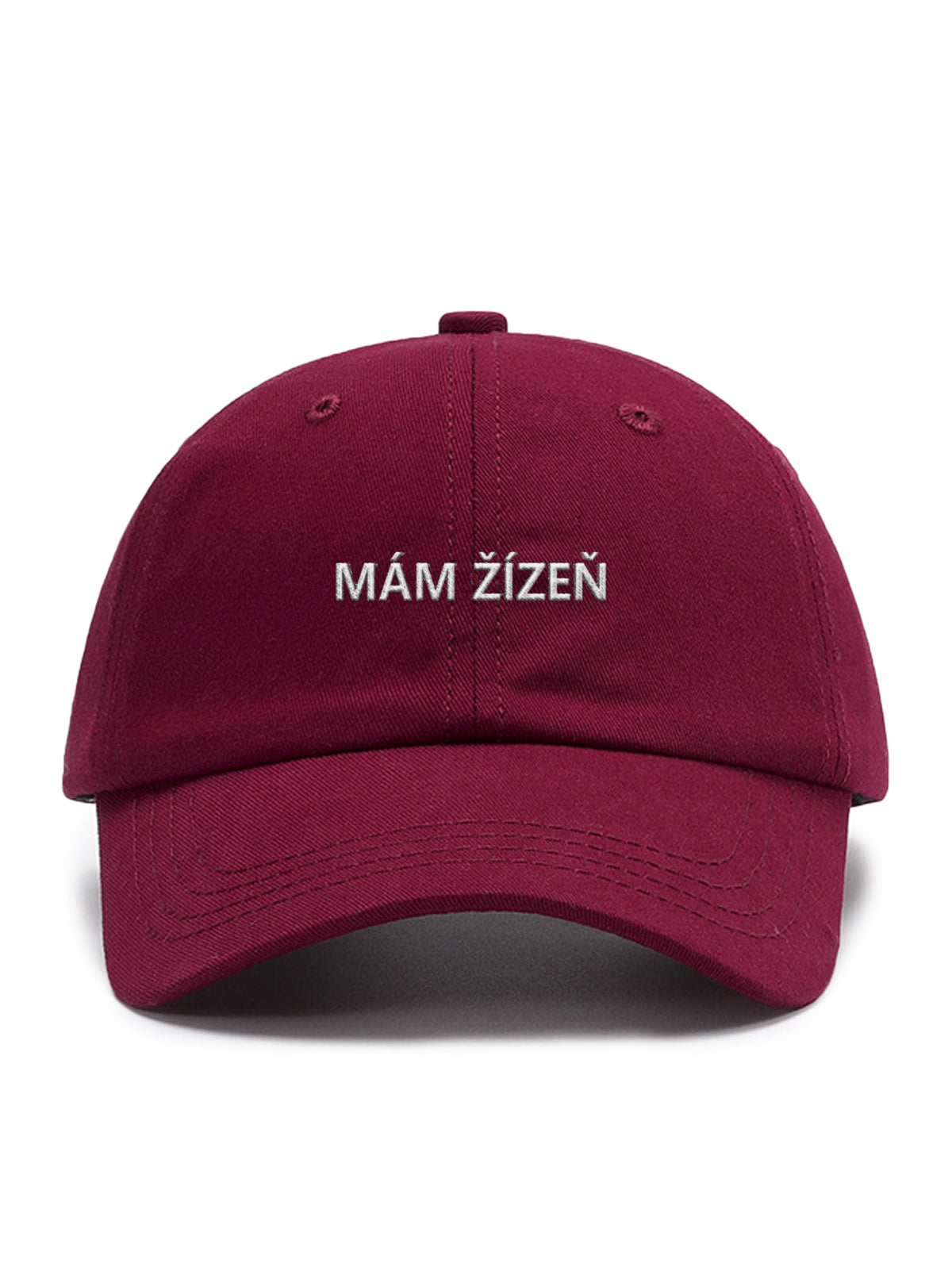 MÁM ŽÍZEŇ - Čapkov.cz kšiltovka – vínová