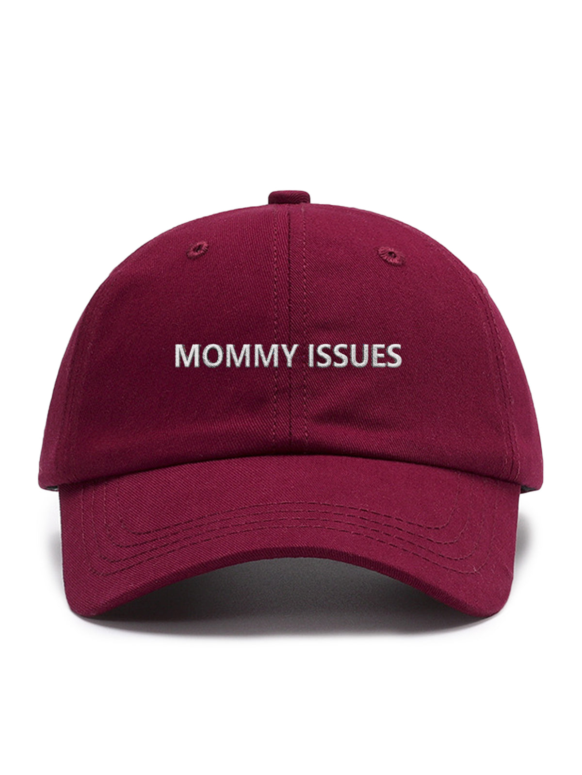 MOMMY ISSUES - Čapkov.cz kšiltovka – vínová