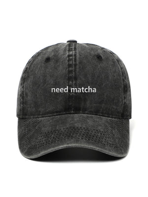 need matcha - Čapkov.cz washed kšiltovka-hat-Capkov-Capkov