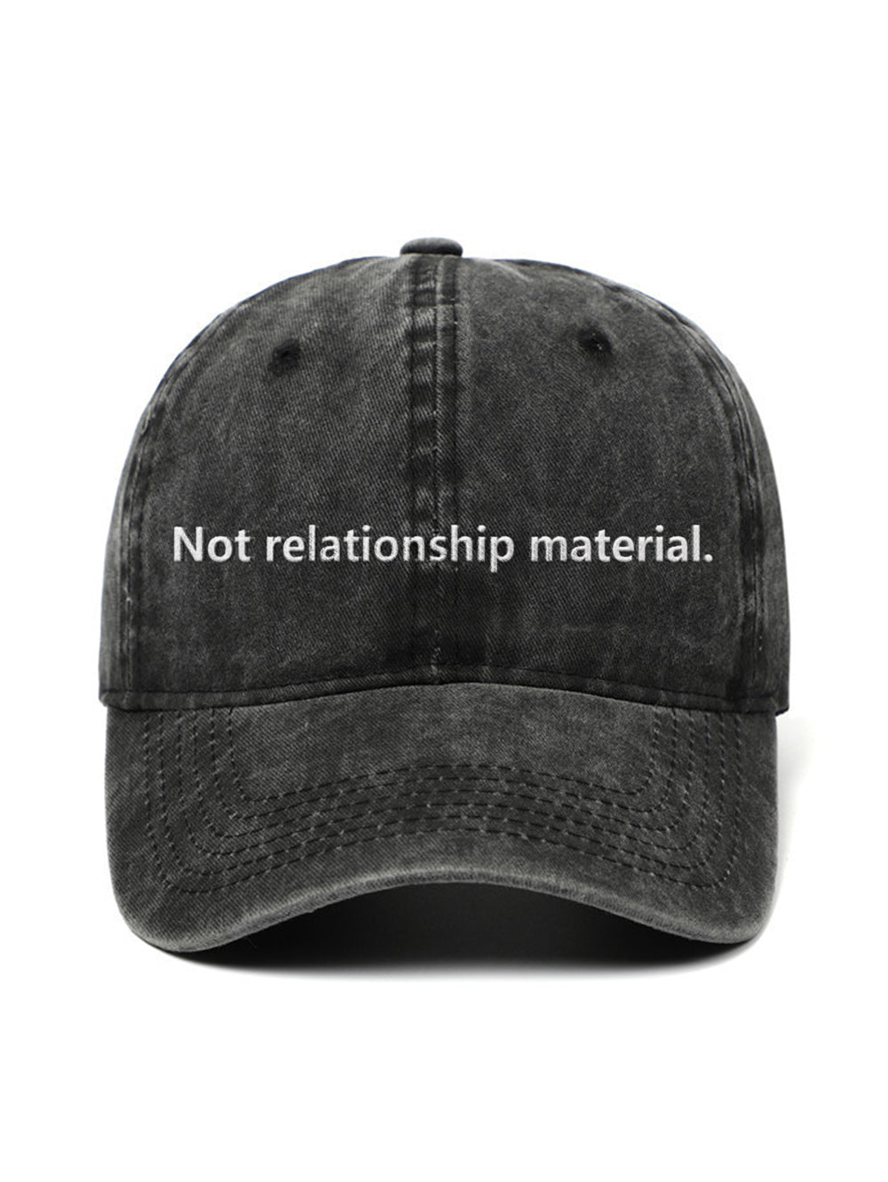 Not relationship material. - Cap - Hat - Capkov - Capkov