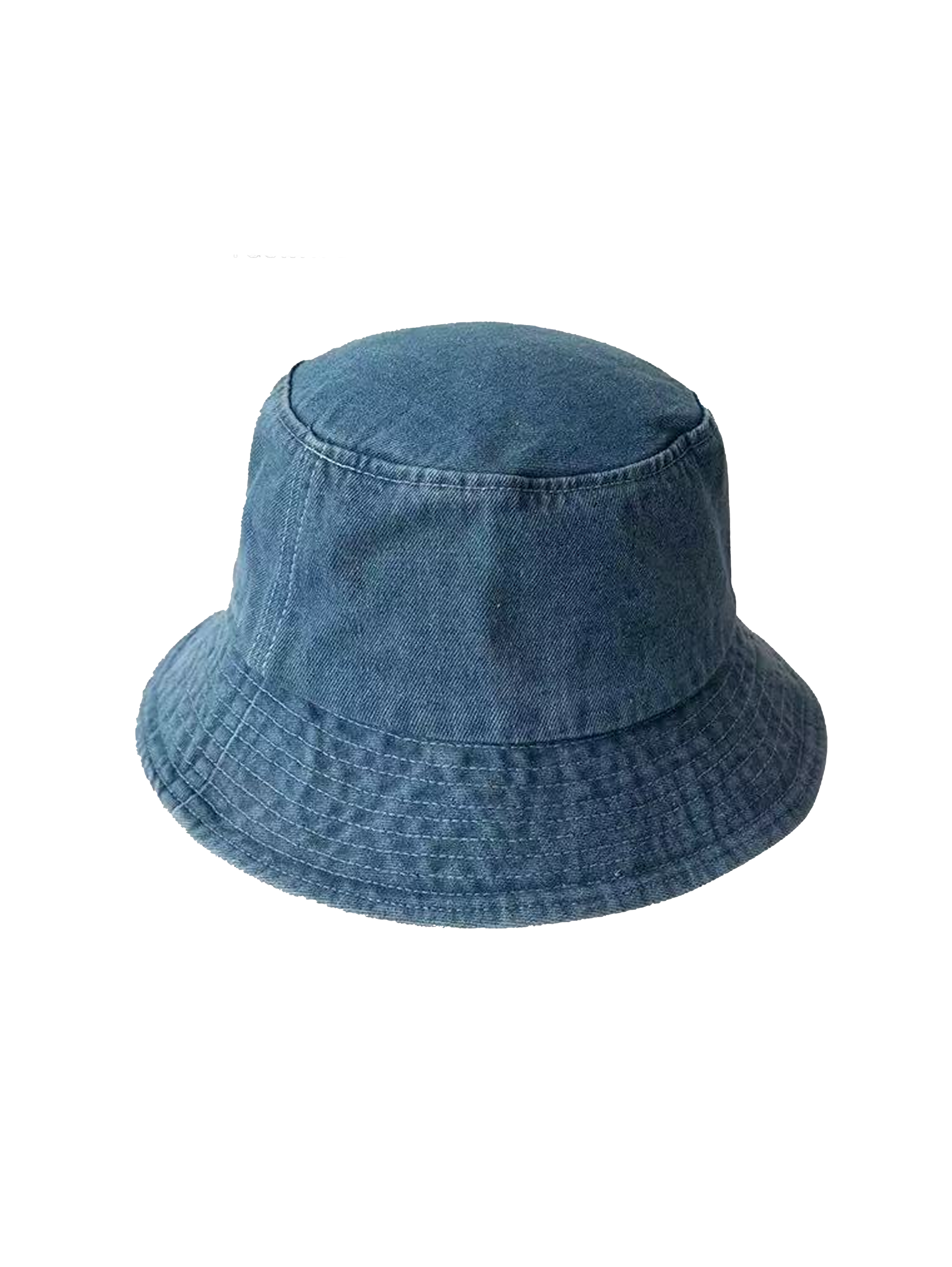 Denim Bucket Hat bez výšivky - Čapkov.cz klobouček